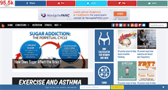 Desktop Screenshot of ahealthblog.com